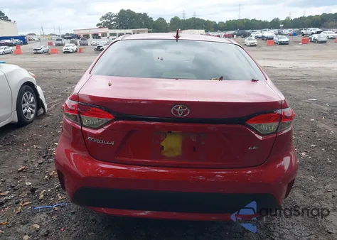 2020 Toyota Corolla Le z USA, uszkodzony, nr VIN JTDEPRAE7LJ078659